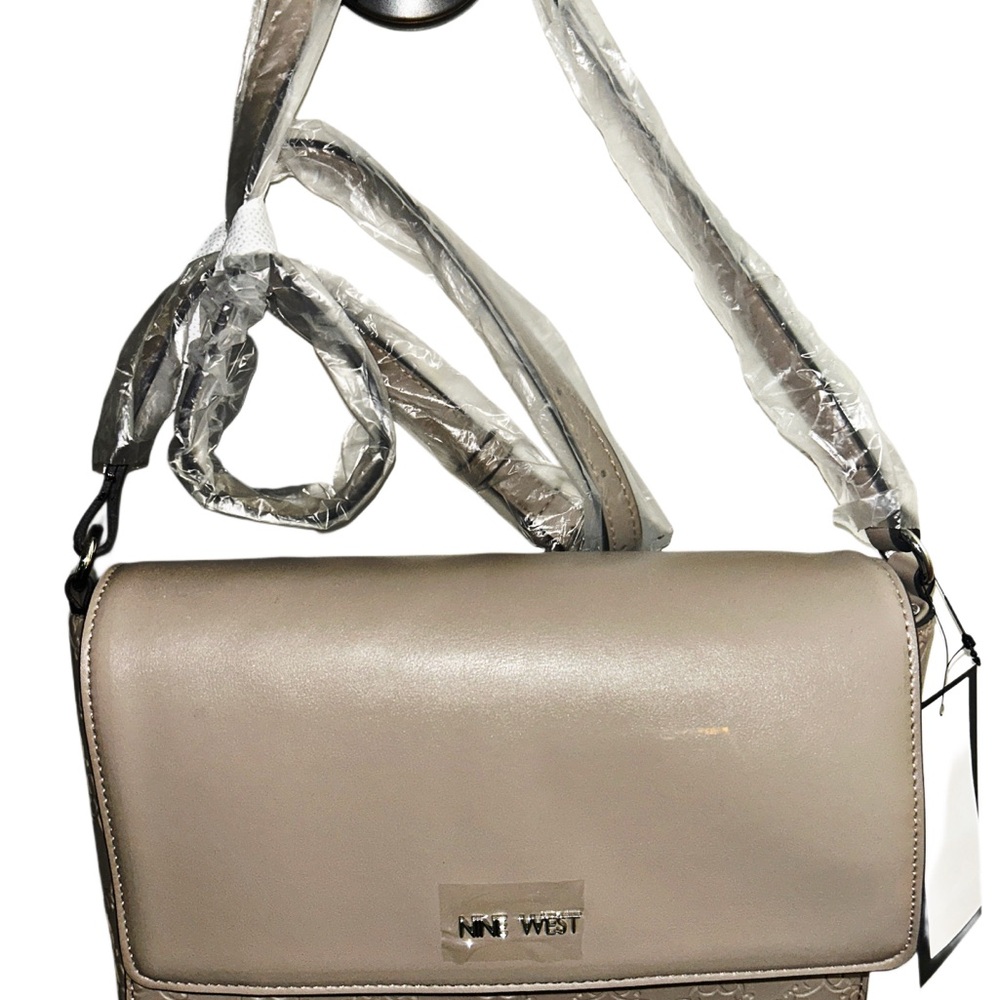 Nine West Light Beige Crossbody Bag